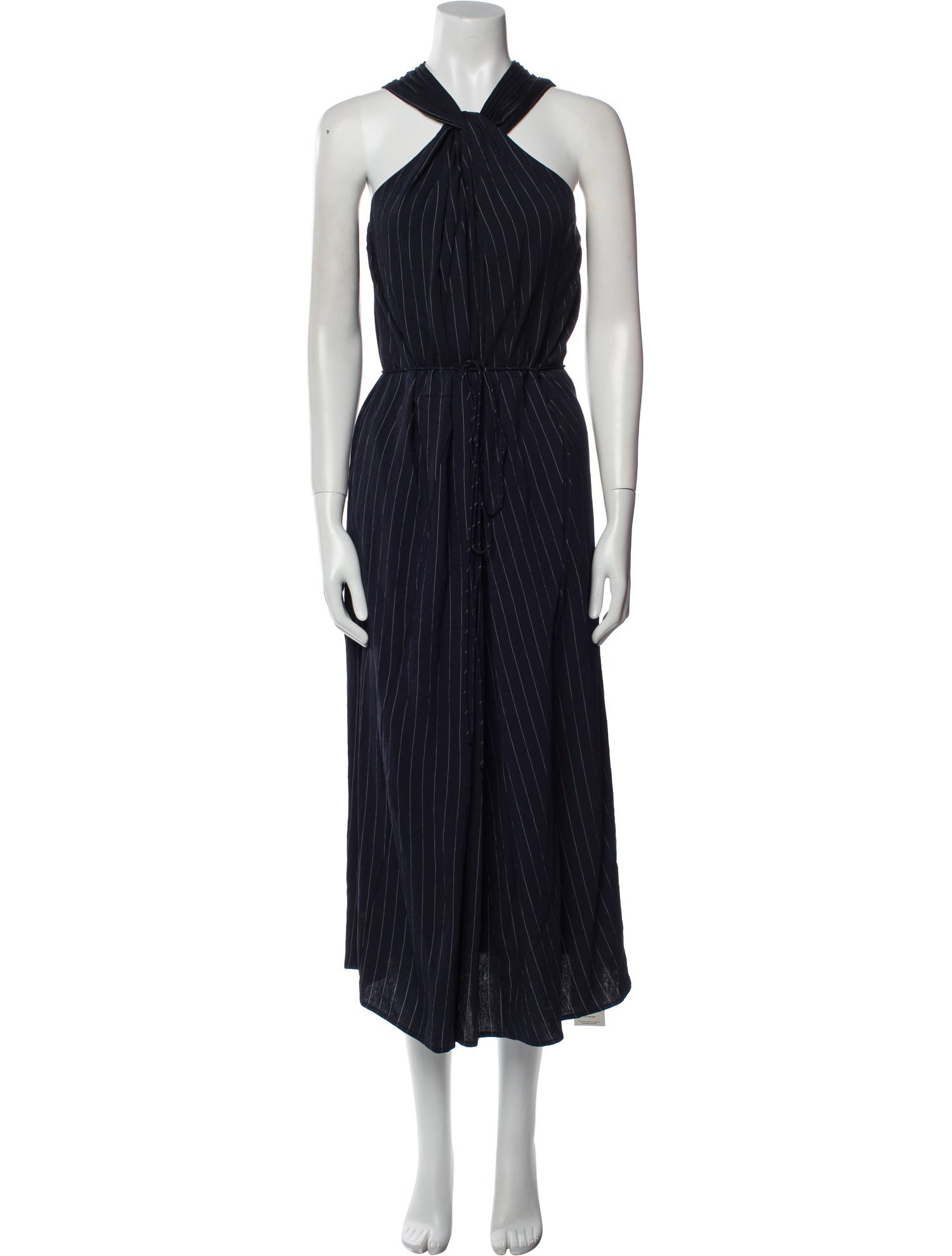 Vince Striped Long Dress