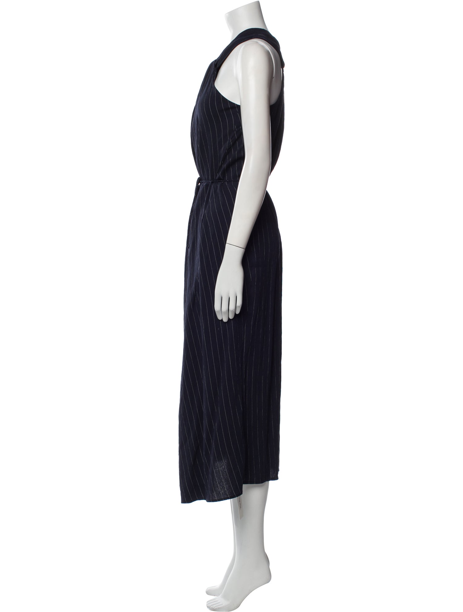 Vince Striped Long Dress