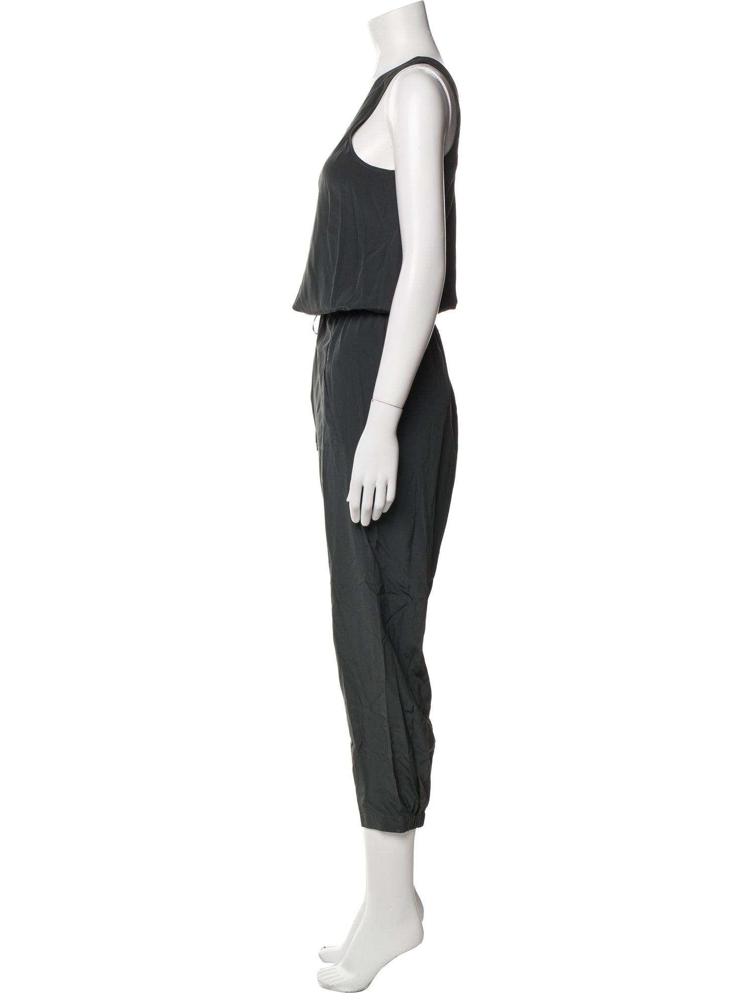 Vince Silk Scoop Neck Jumpsuit