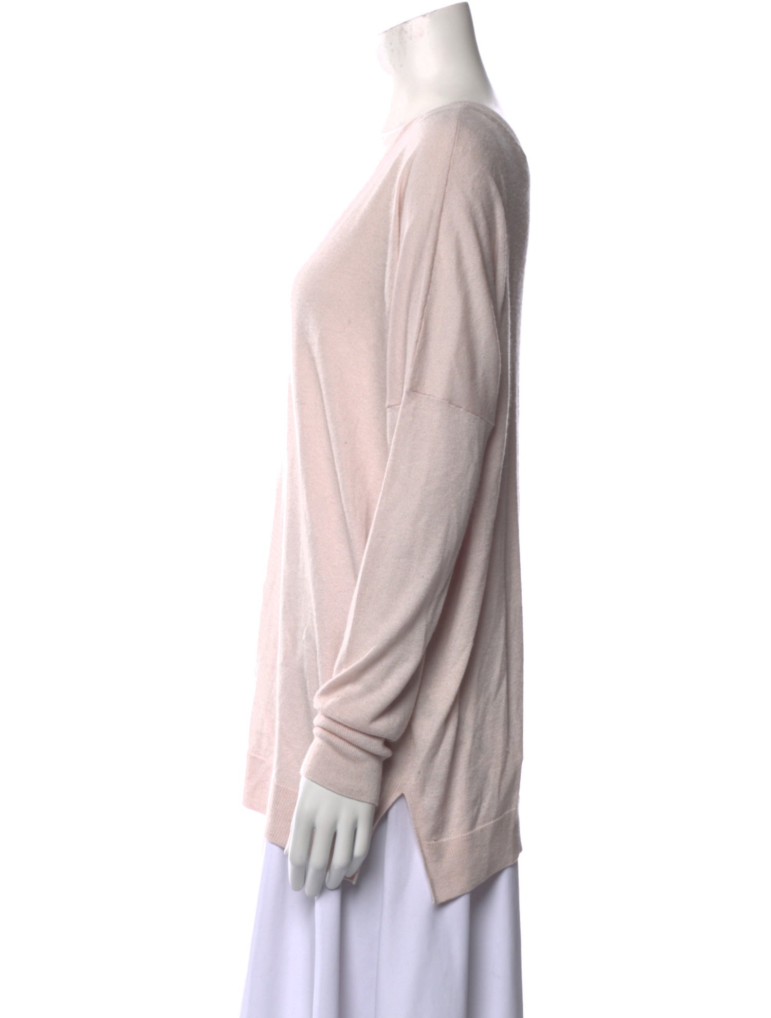 Vince Silk V-Neck Sweater