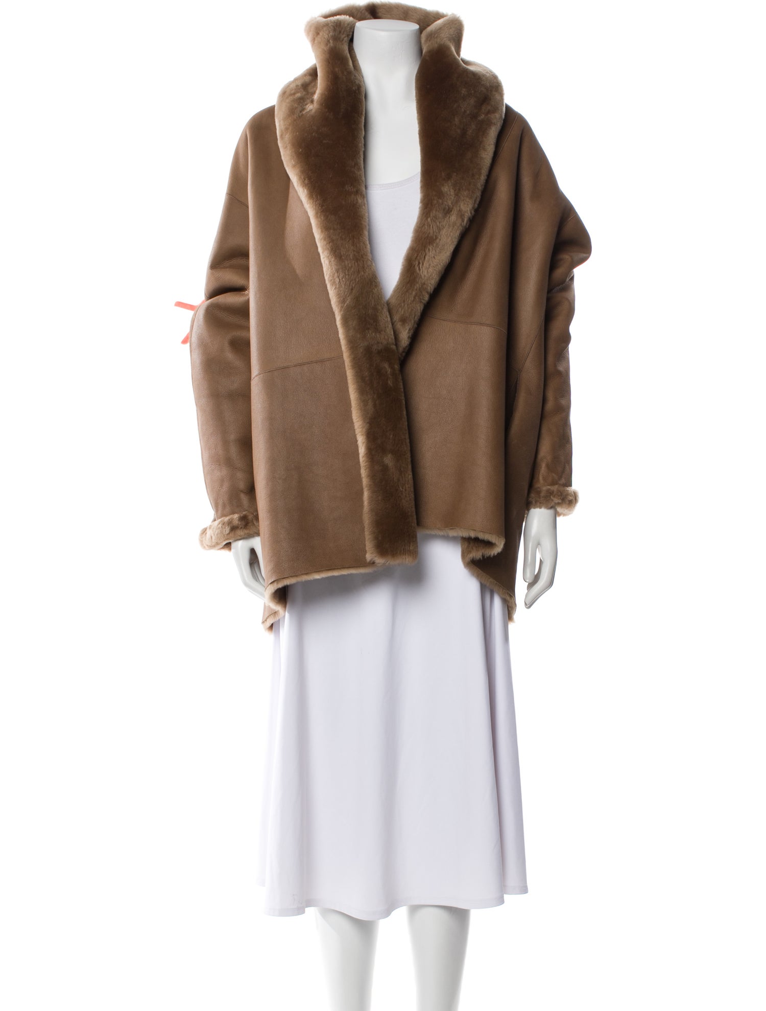 Vince Shearling Fur Coat