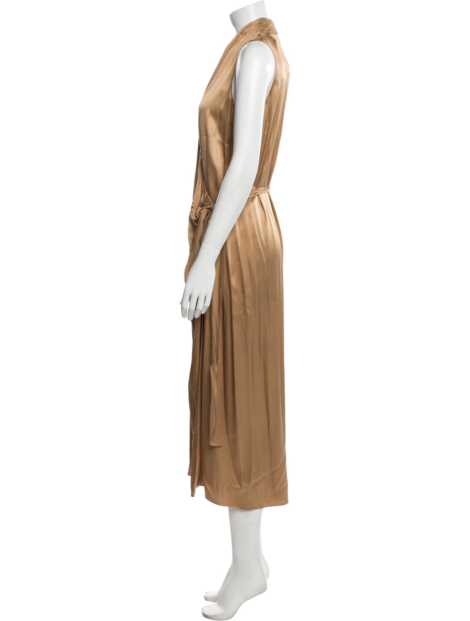 Vince V-Neck Long Dress