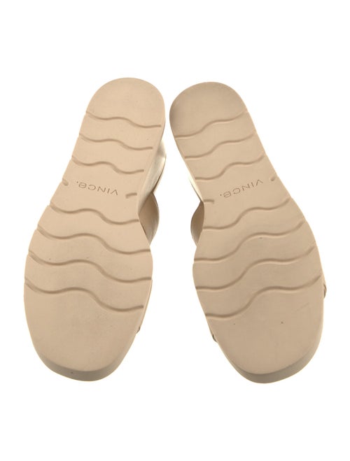 Vince Leather Slingback Sandals