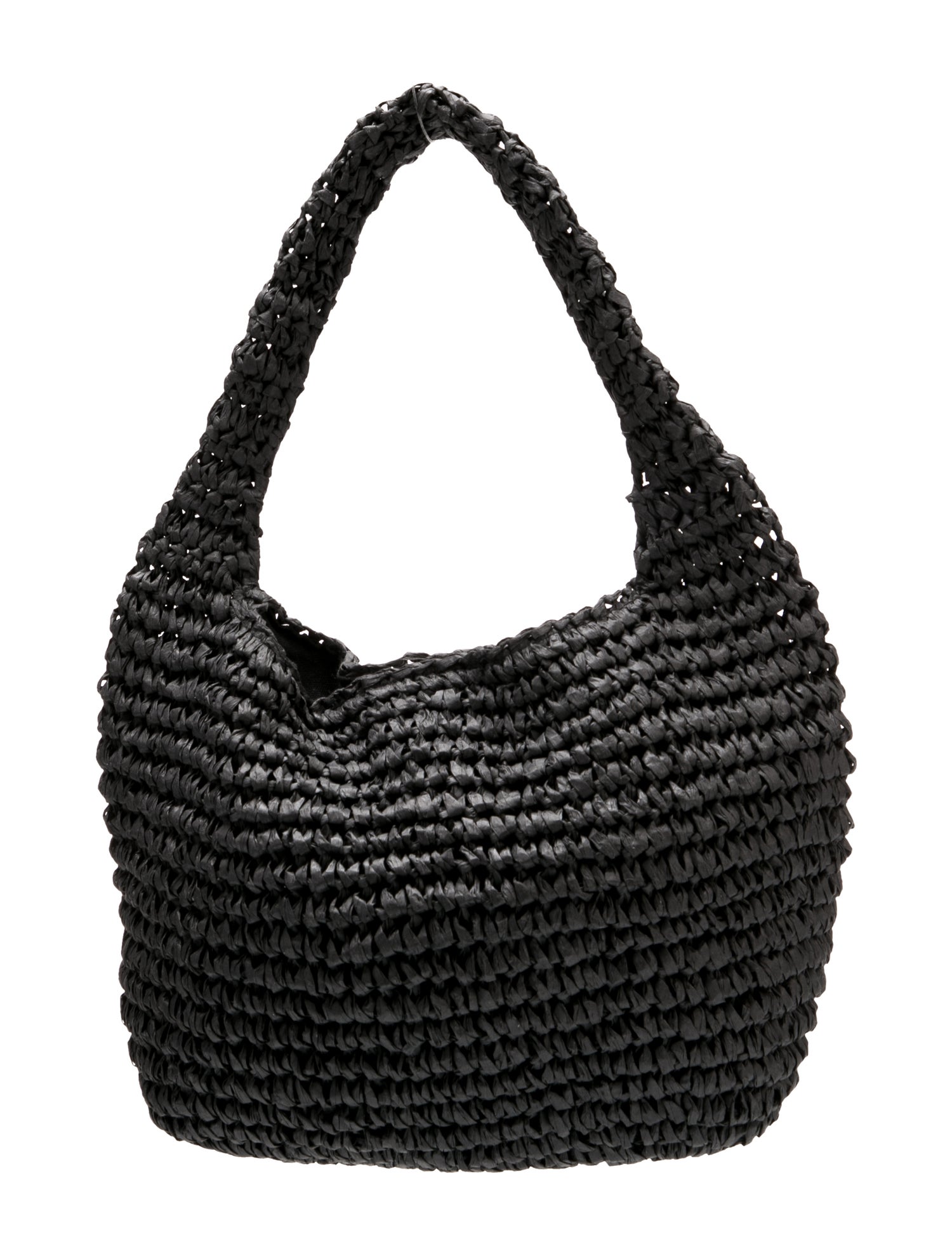 Vince Raffia Shoulder Bag