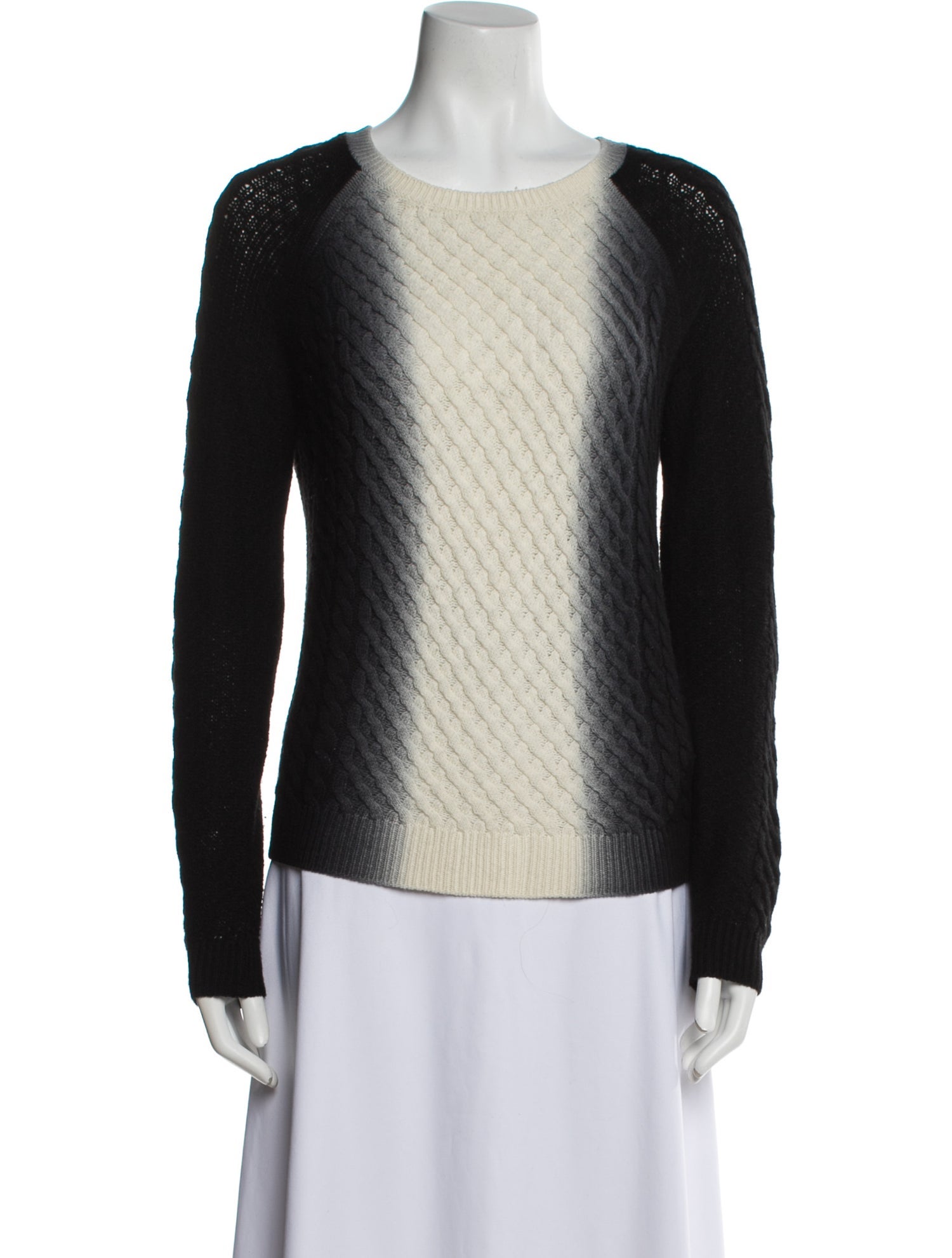 Vince Wool Tie-Dye Print Sweater