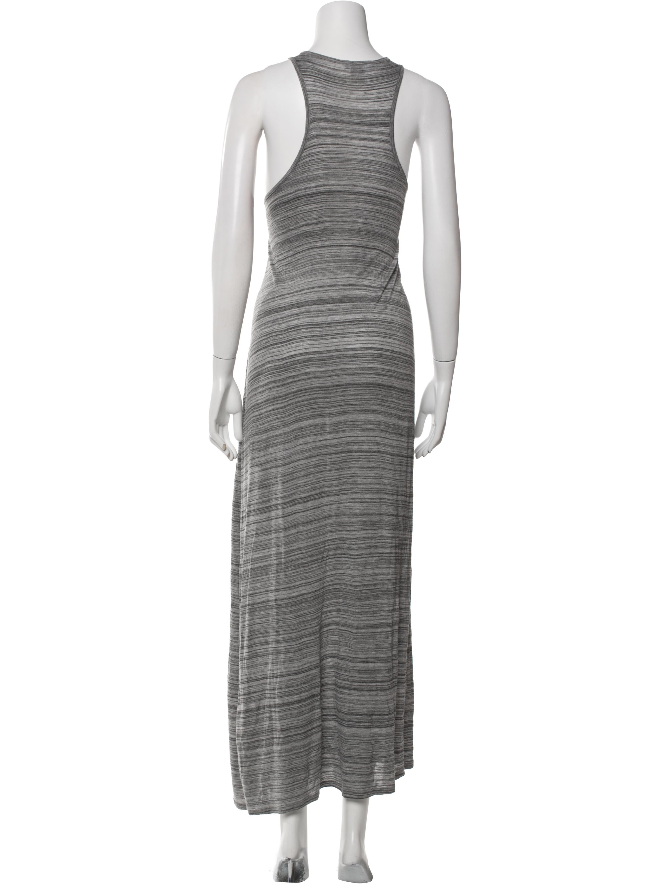 Vince Striped Long Dress