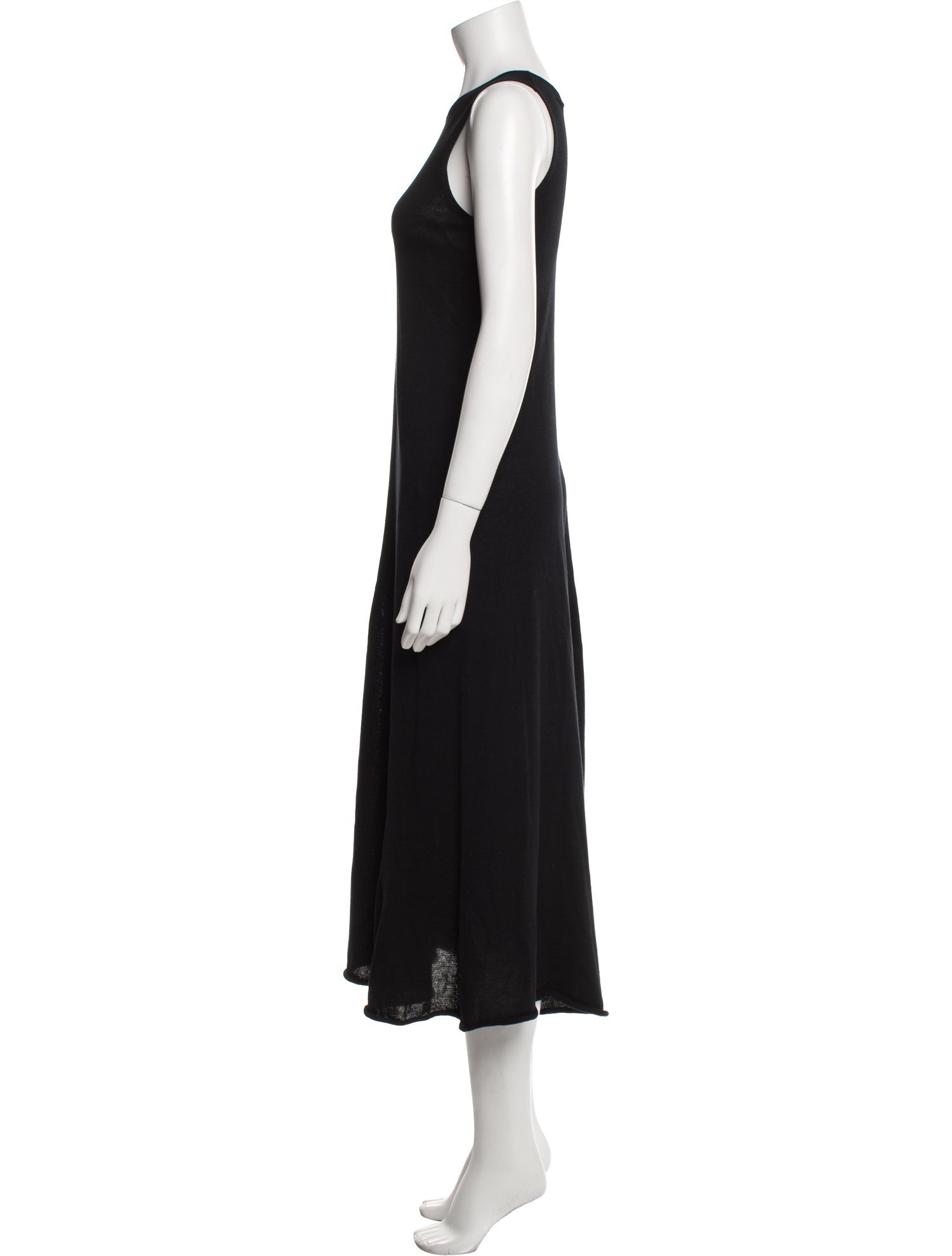 Vince Crew Neck Midi Length Dress
