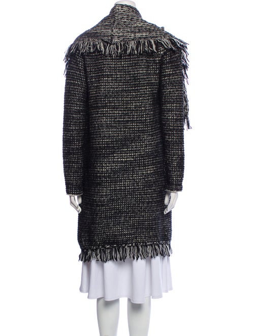 Vince Wool Tweed Pattern Evening Jacket