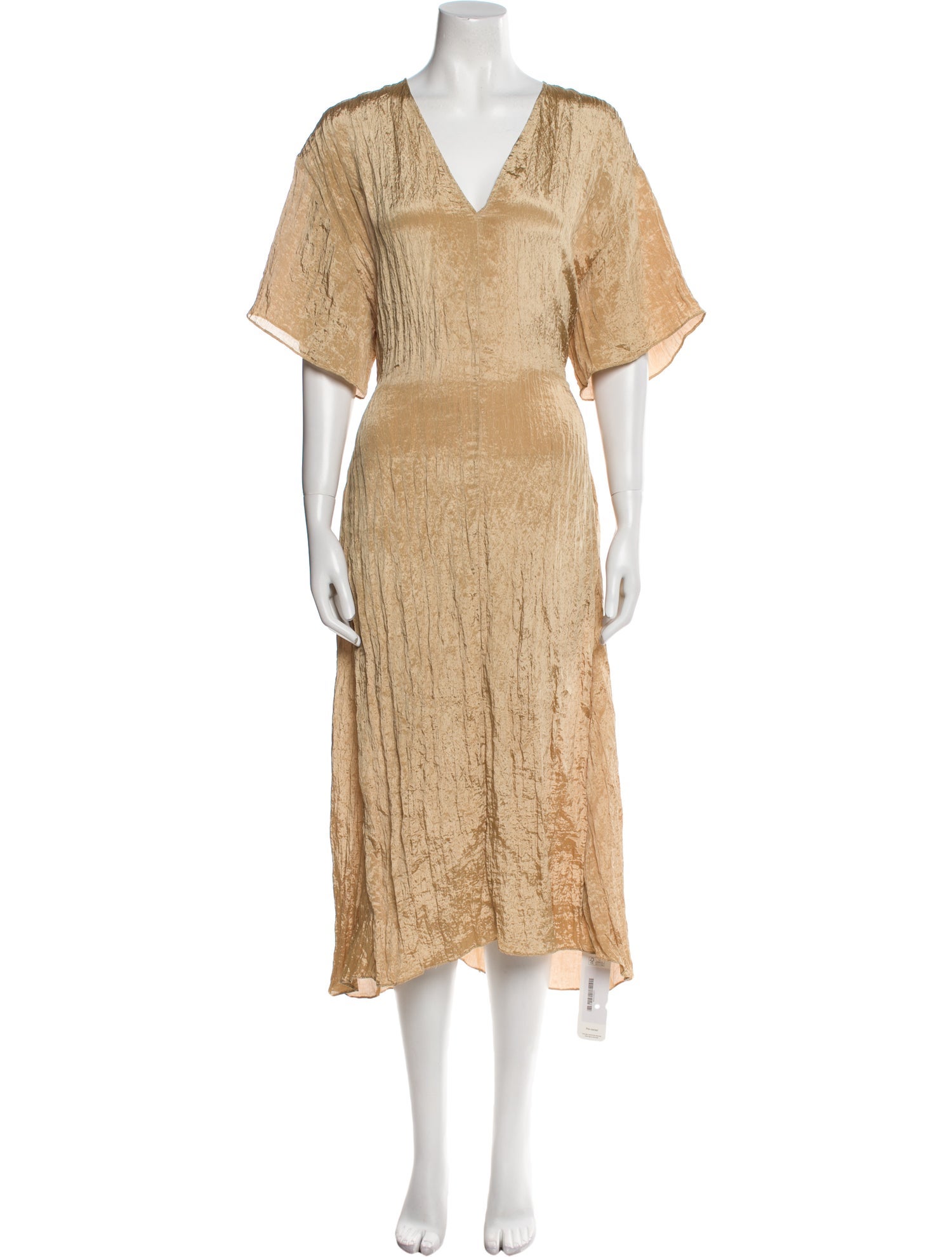 Vince V-Neck Long Dress