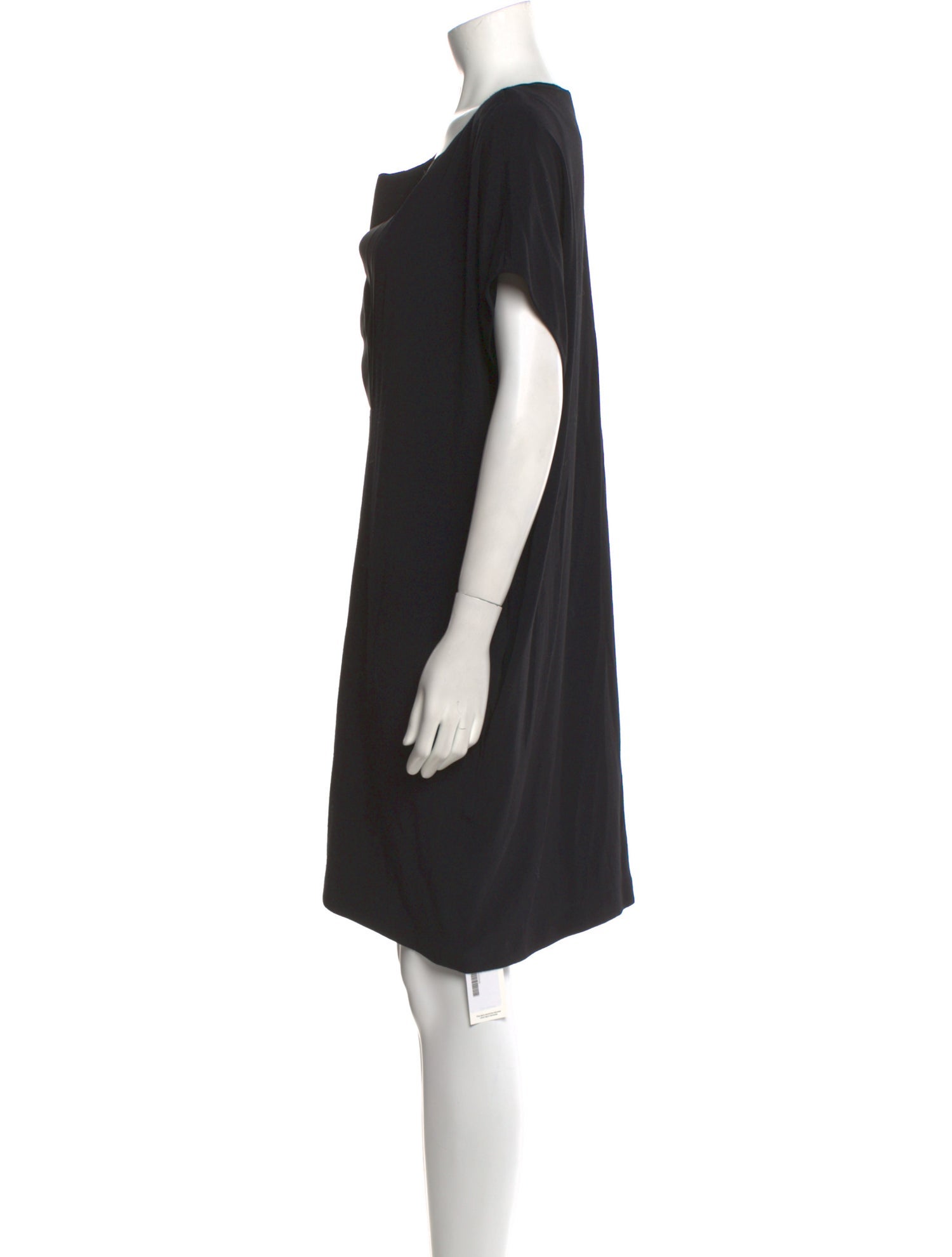 Vince V-Neck Knee-Length Dress