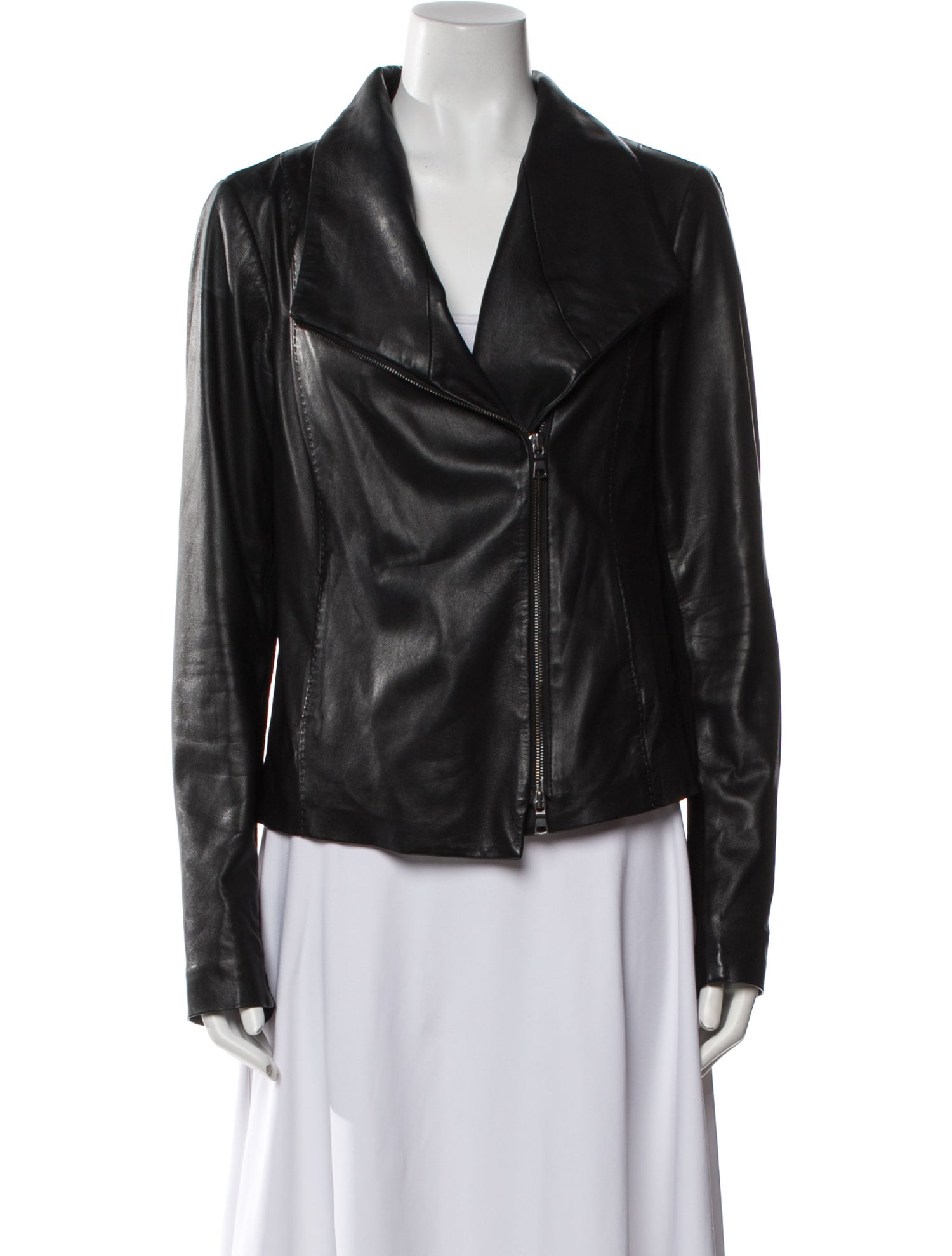 Vince Leather Biker Jacket