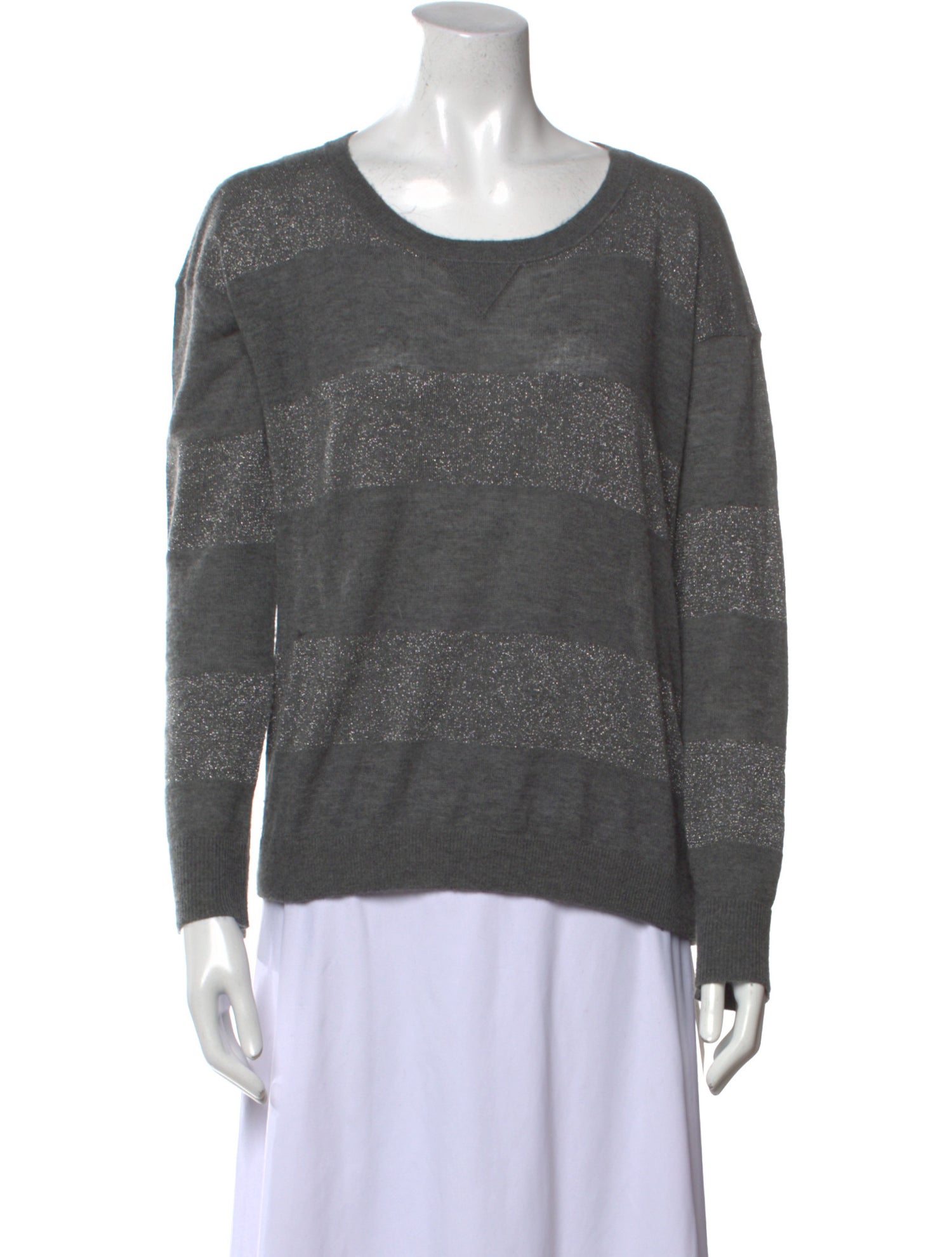 Vince Cashmere Striped Sweater
