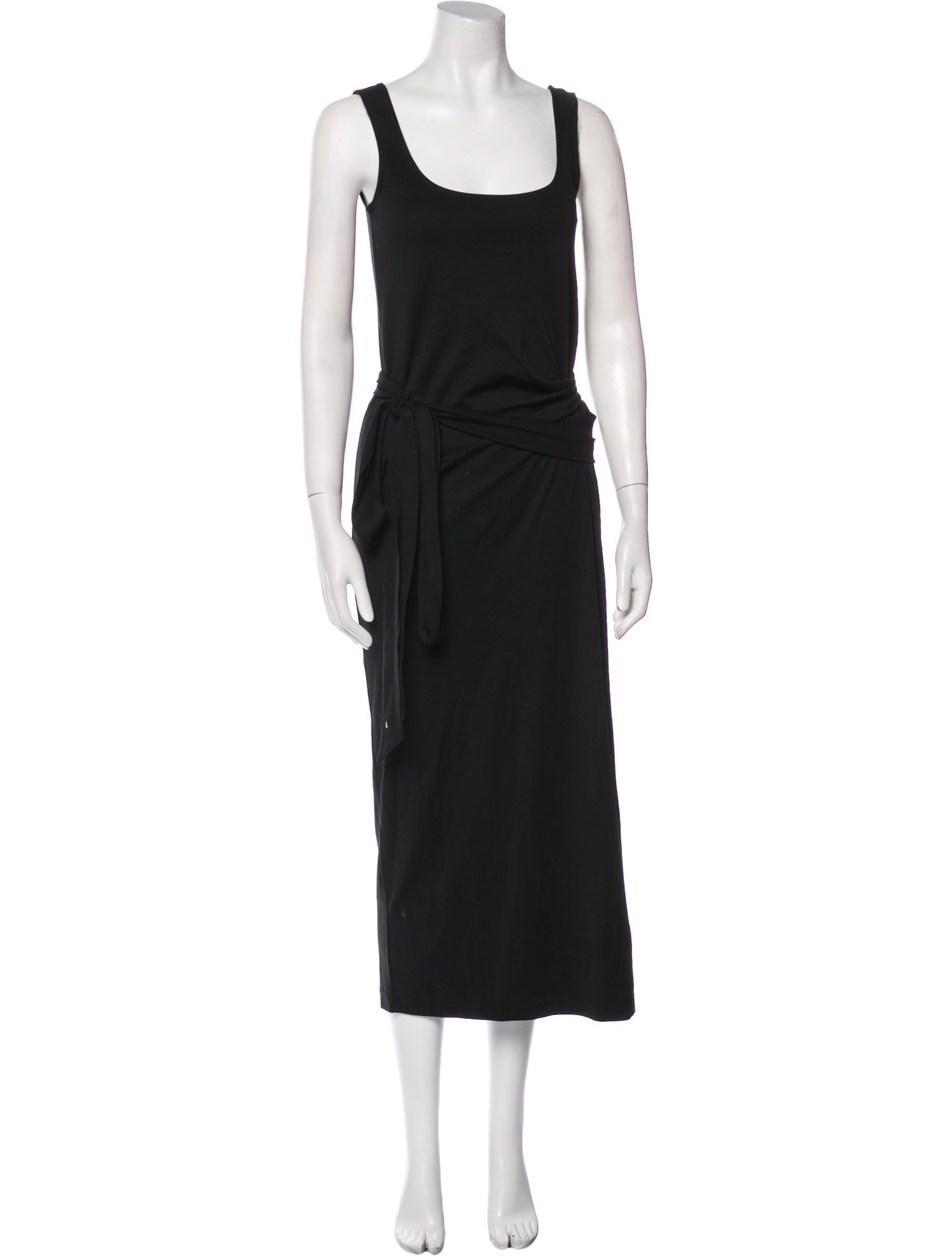 Vince Scoop Neck Long Dress