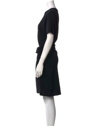 Vince Crew Neck Knee-Length Dress