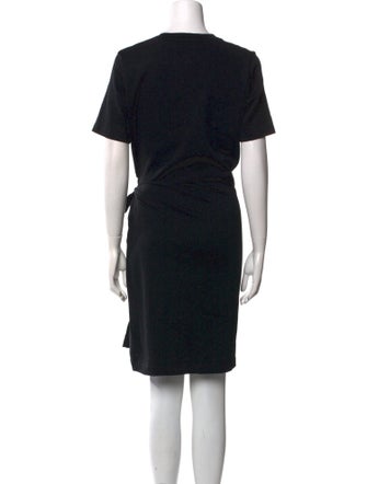 Vince Crew Neck Knee-Length Dress