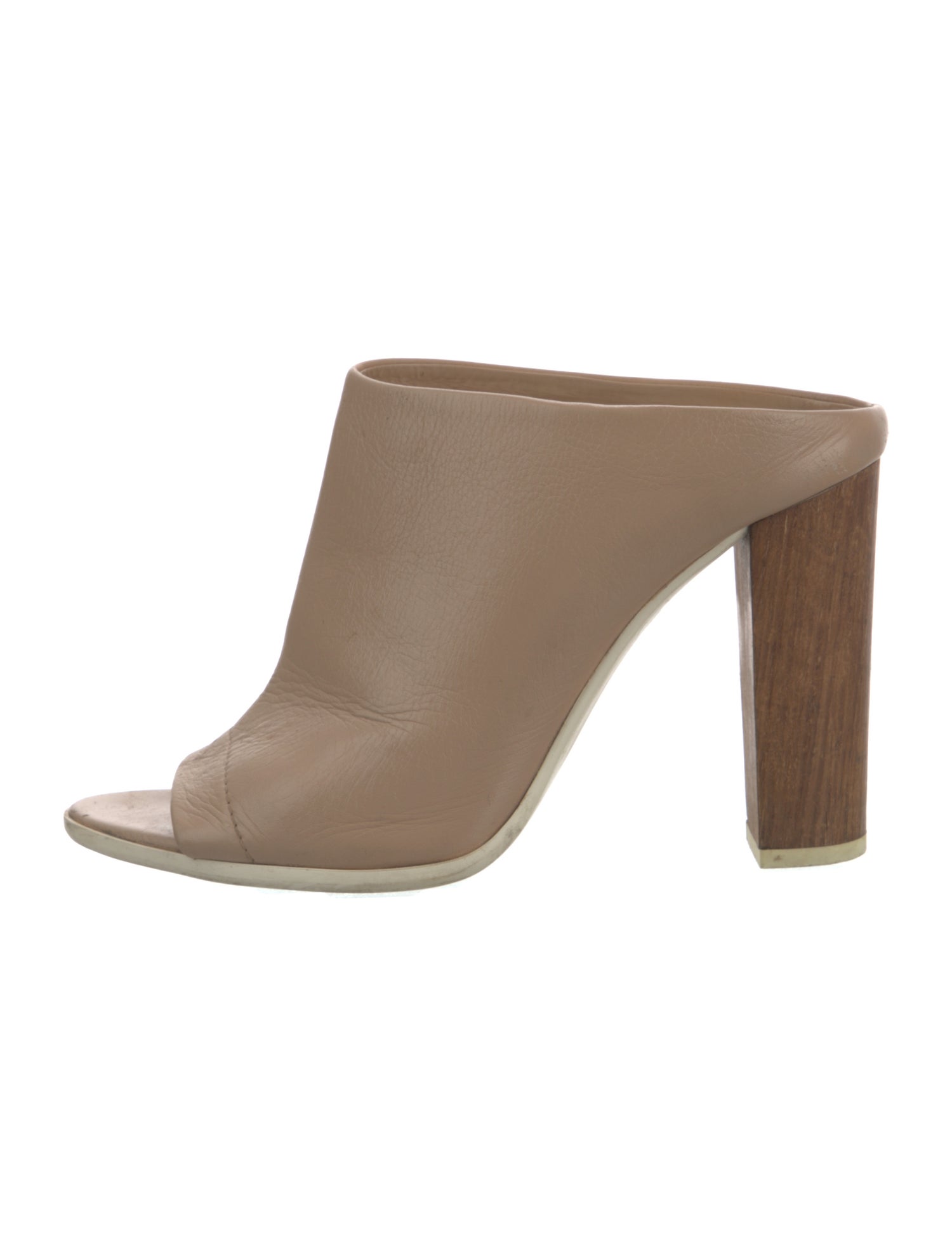 Vince Leather Slides