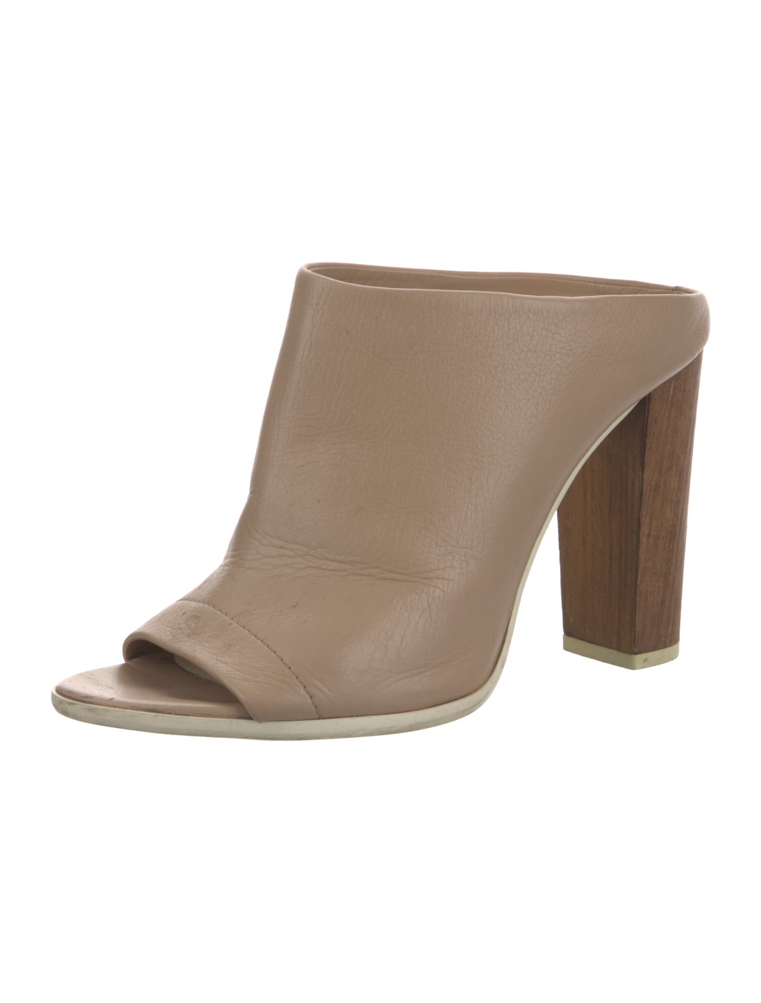 Vince Leather Slides