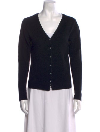 Vince Linen V-Neck Sweater