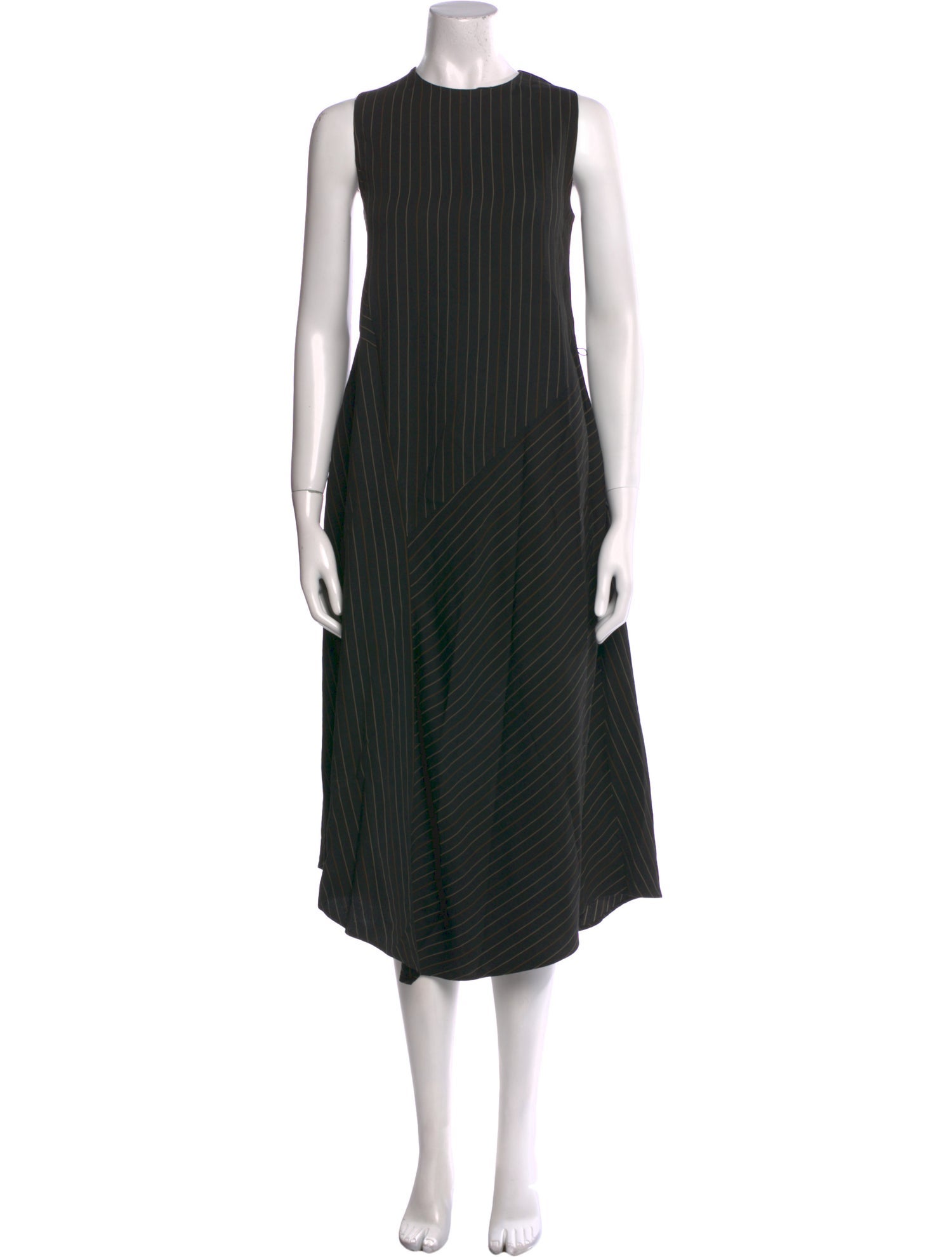 Vince Striped Long Dress