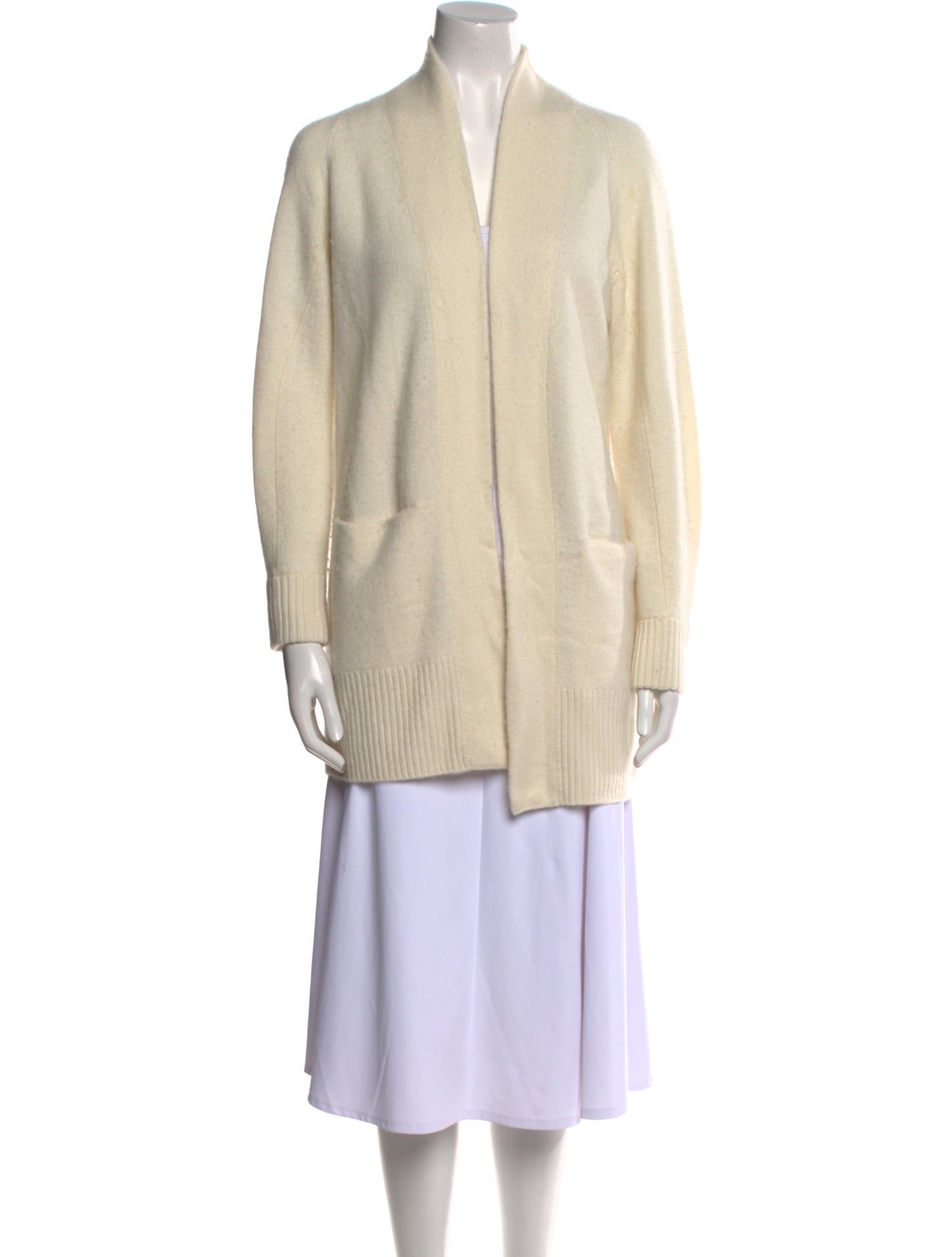 Vince Cashmere Open Front Sweater