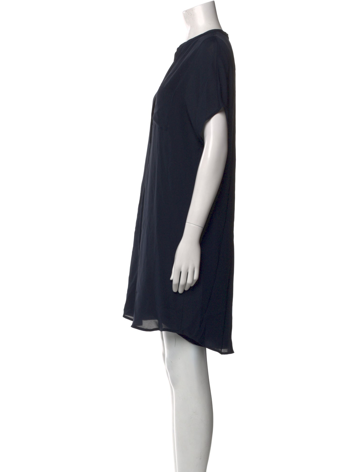 Vince Silk Knee-Length Dress w/ Tags