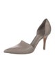 Vince Leather D'Orsay Pumps