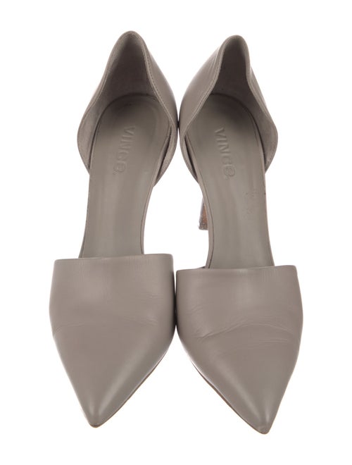 Vince Leather D'Orsay Pumps