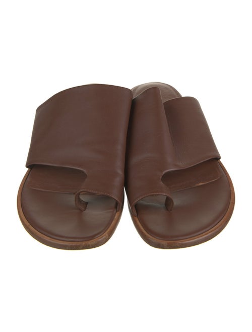 Vince Leather Slides