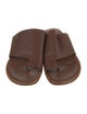 Vince Leather Slides