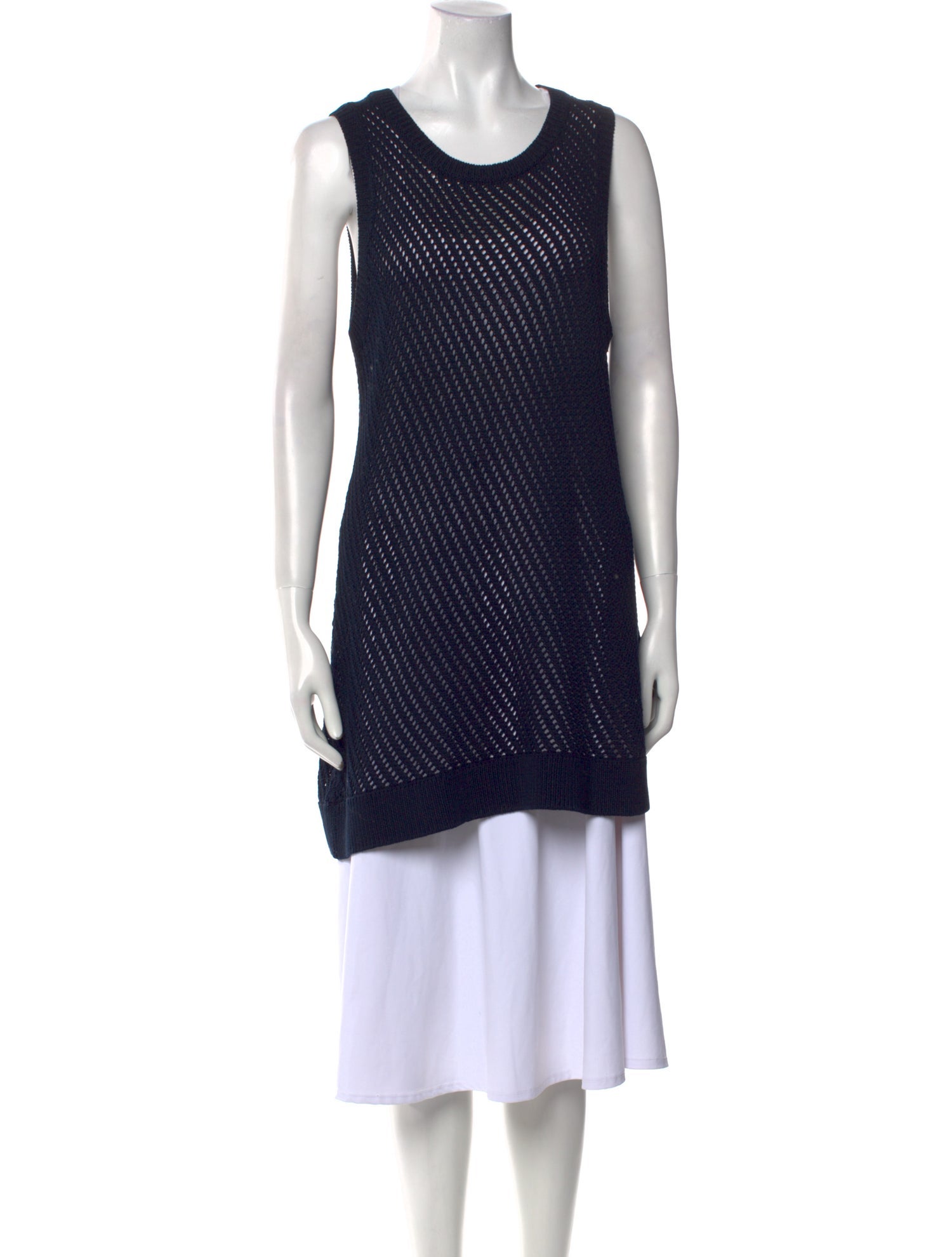 Vince Scoop Neck Sleeveless Tunic