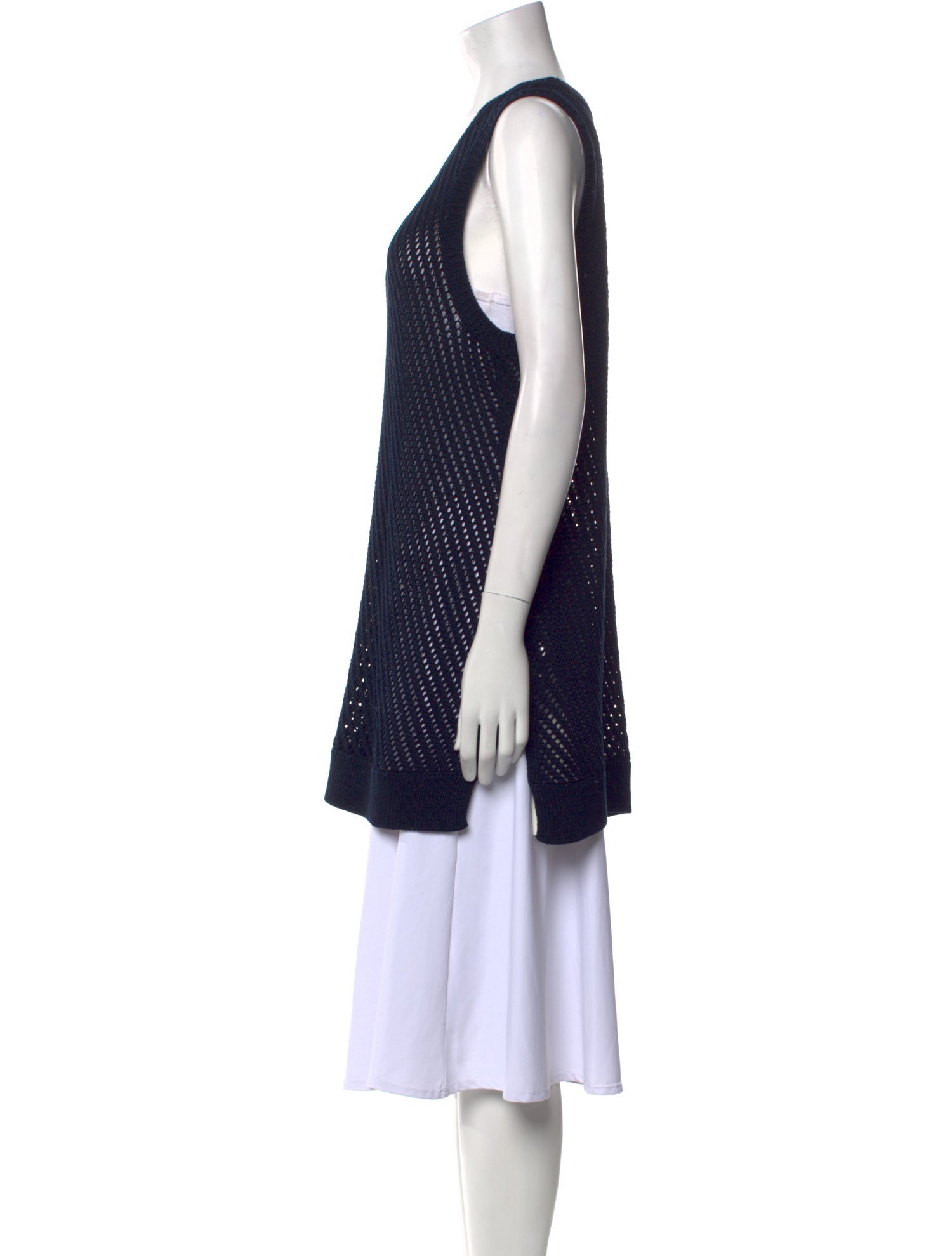 Vince Scoop Neck Sleeveless Tunic