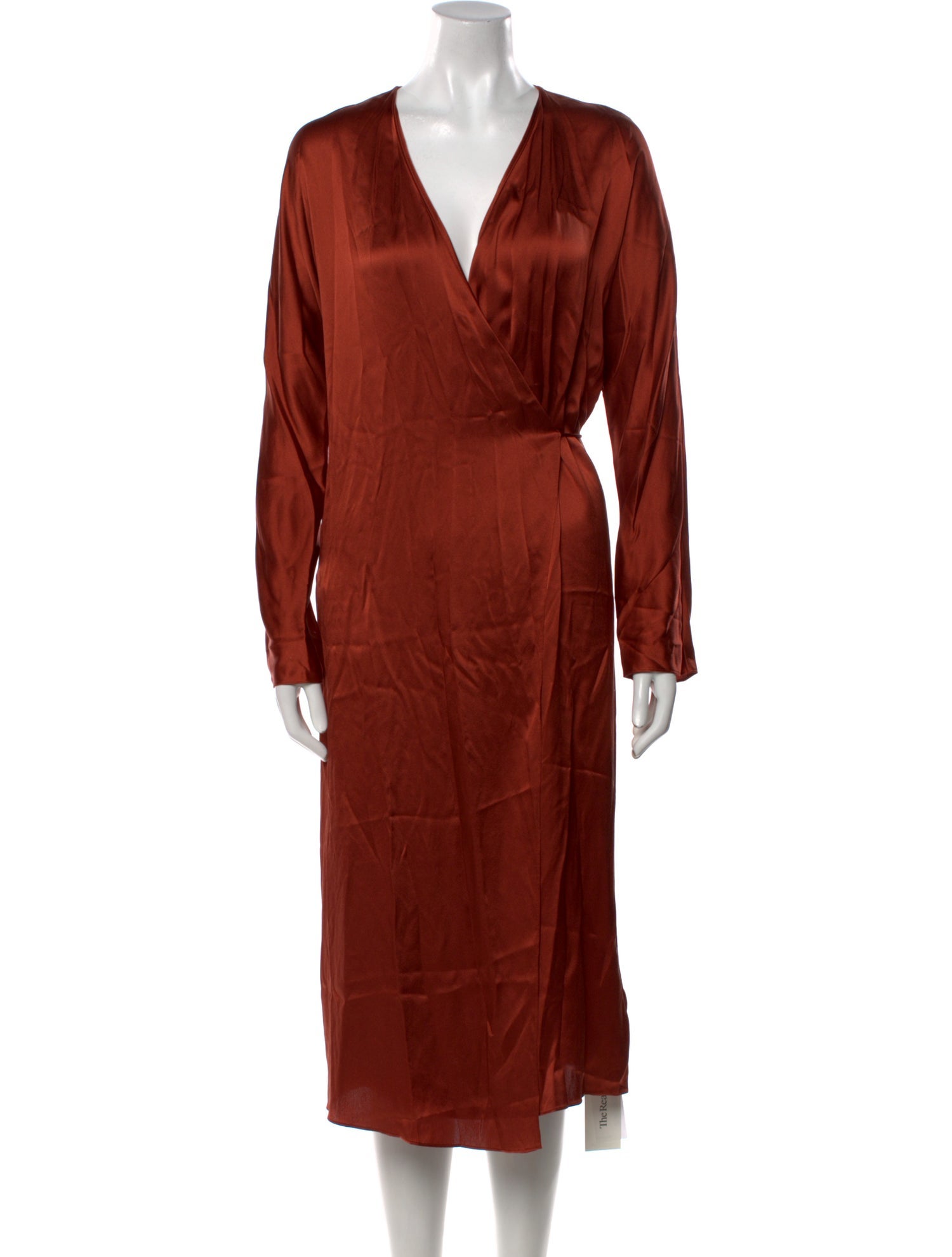 Vince Silk Midi Length Dress