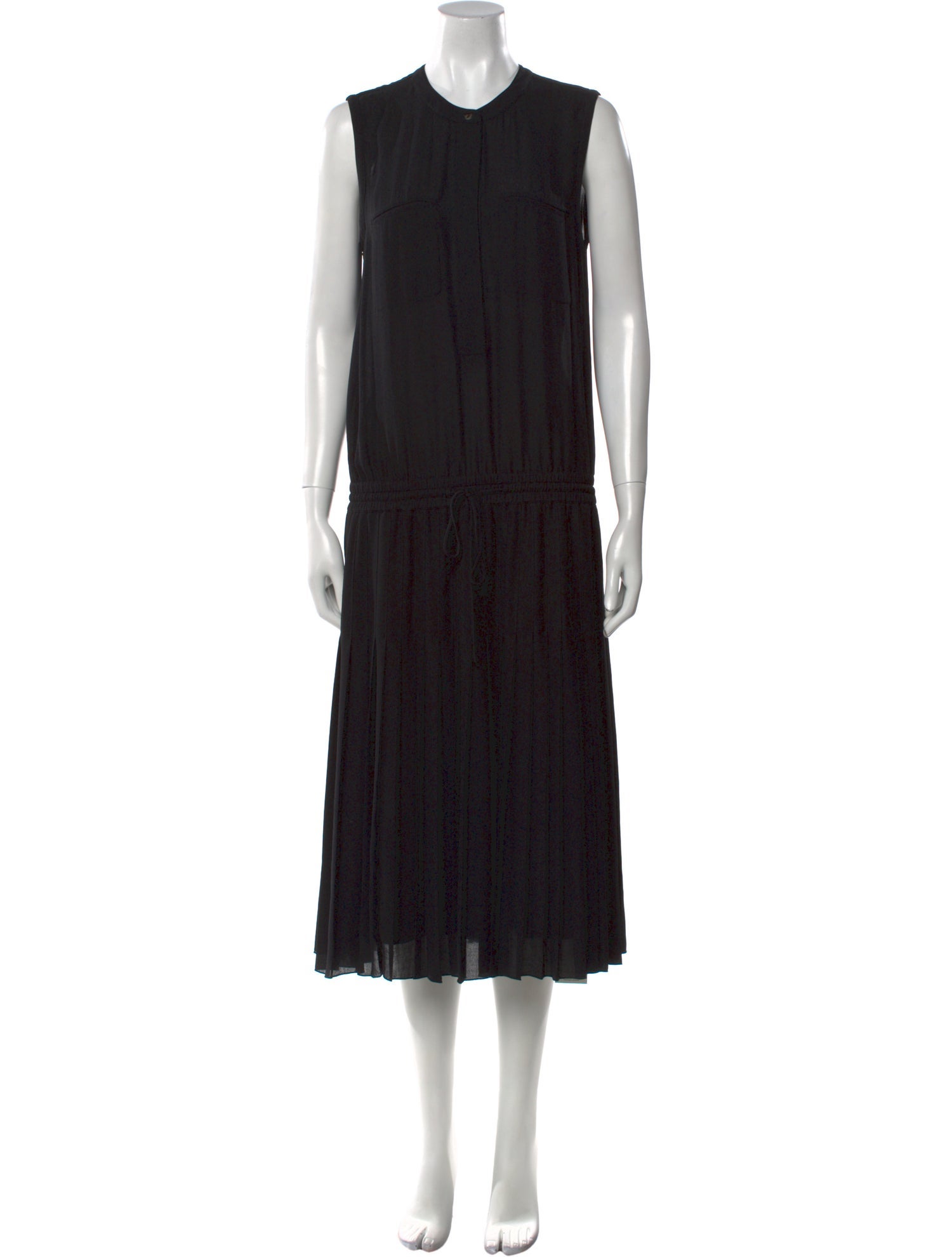 Vince Crew Neck Long Dress