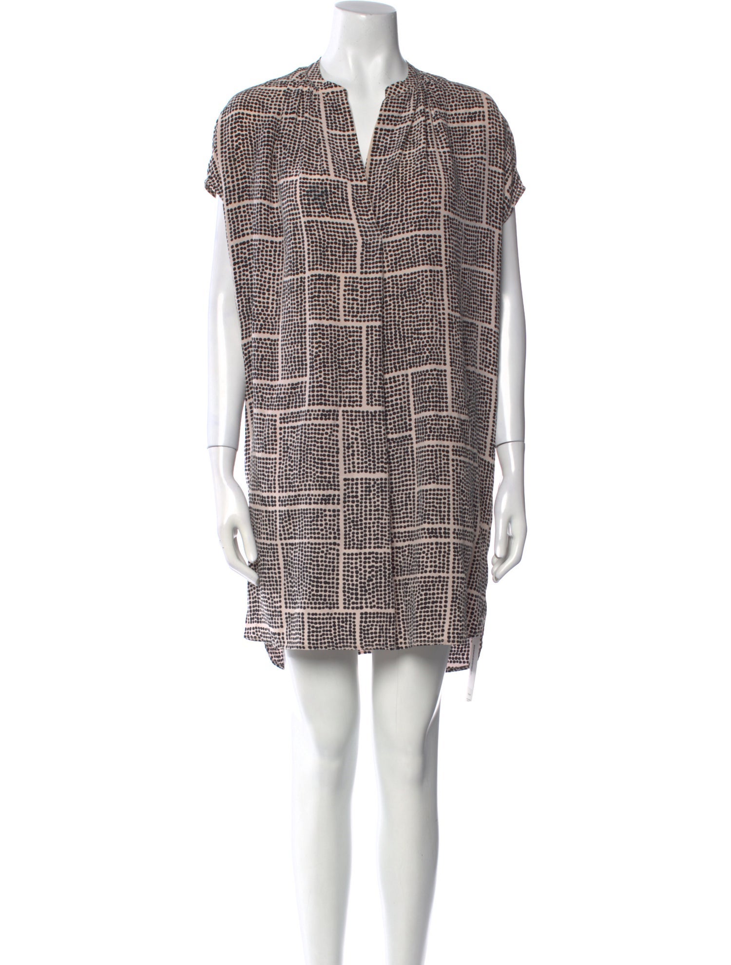 Vince Silk Mini Dress