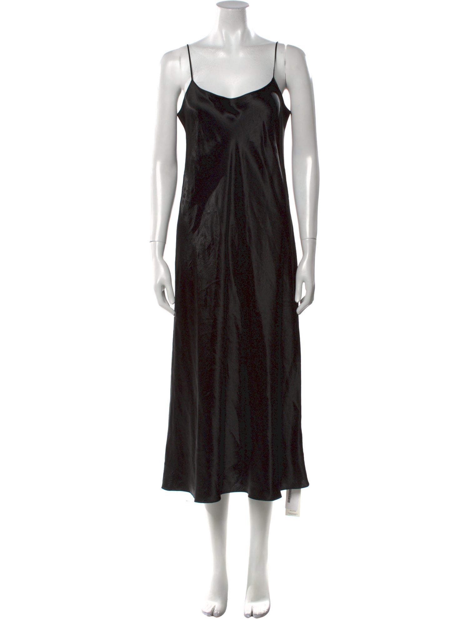 Vince Scoop Neck Midi Length Dress