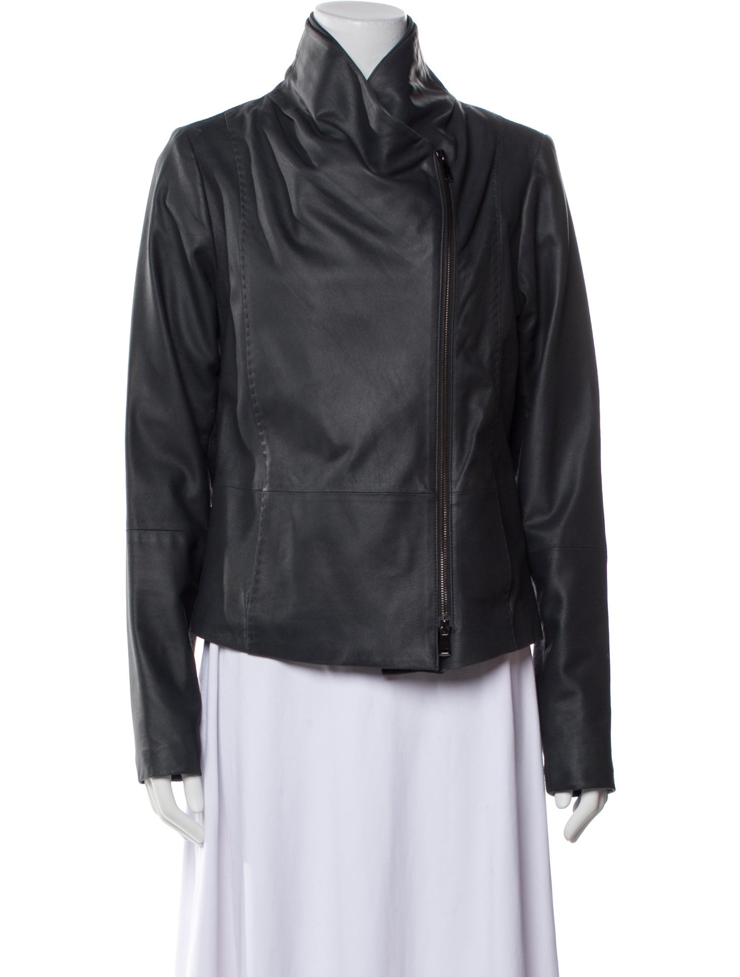 Vince Leather Biker Jacket