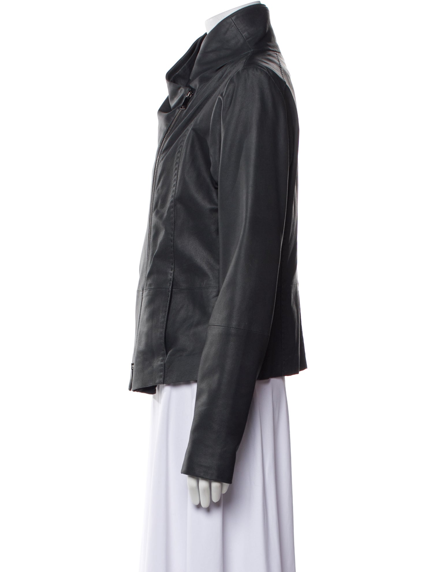 Vince Leather Biker Jacket