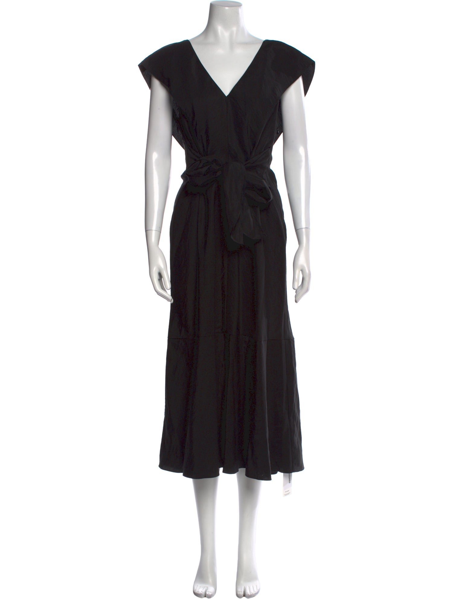 Vince V-Neck Long Dress