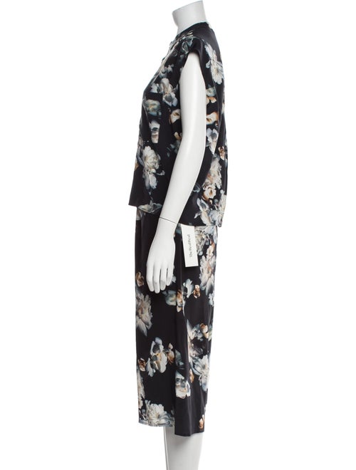 Vince Silk Printed Pant Set