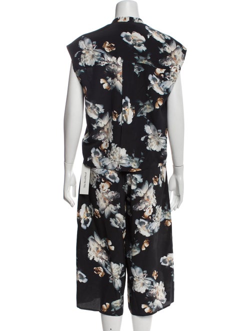 Vince Silk Printed Pant Set
