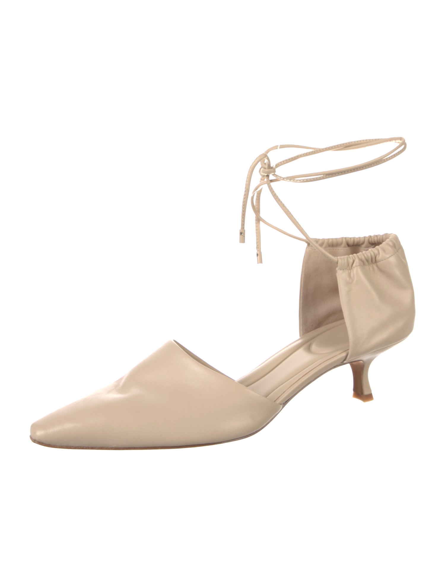 Vince Leather D'Orsay Pumps