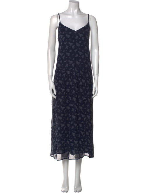 Vince Silk Long Dress