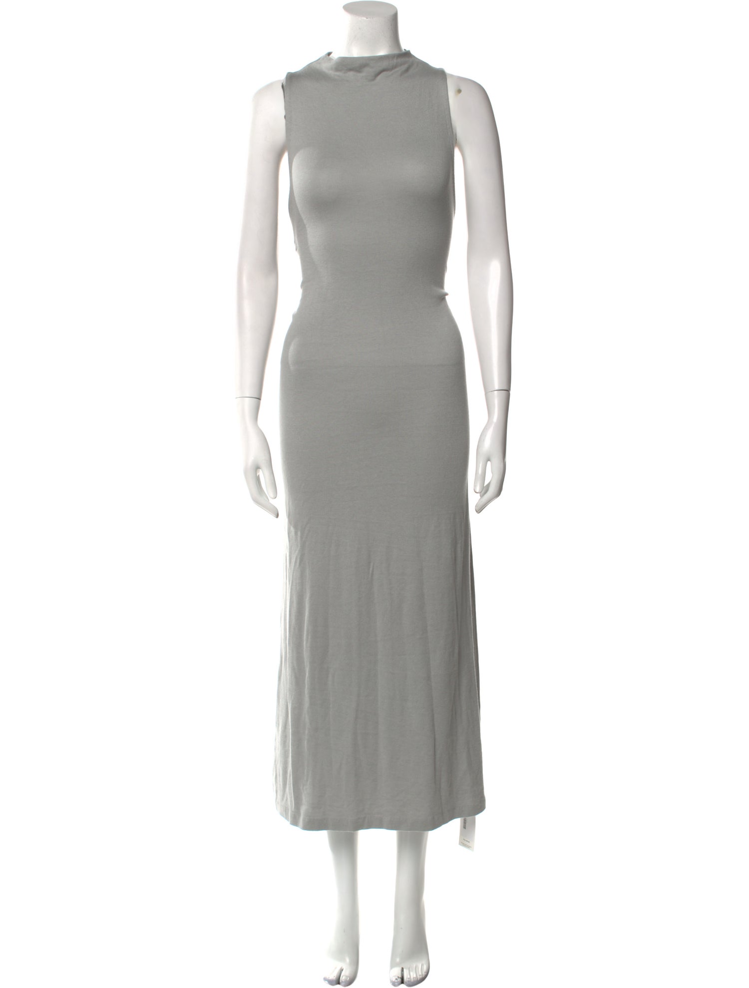 Vince Mock Neck Long Dress