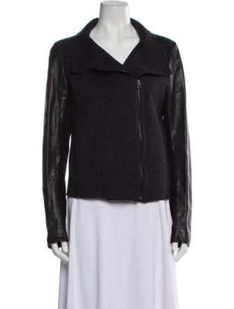 Vince Wool Biker Jacket