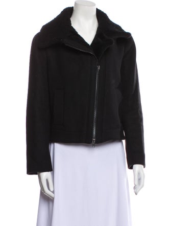 Vince Wool Biker Jacket