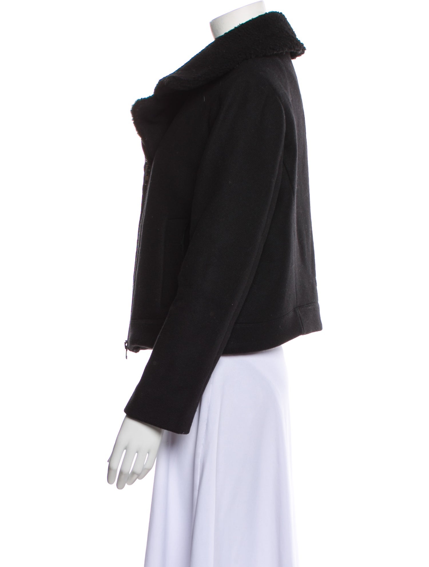 Vince Wool Biker Jacket