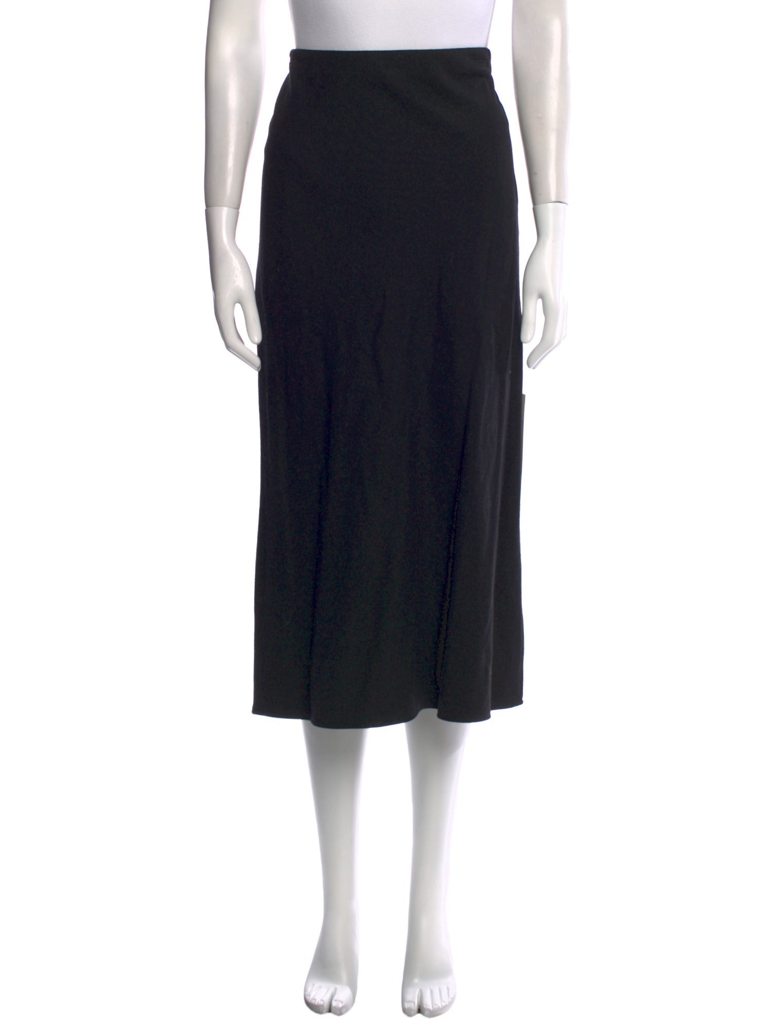 Vince Ruffle Embellishment Midi Length Skirt