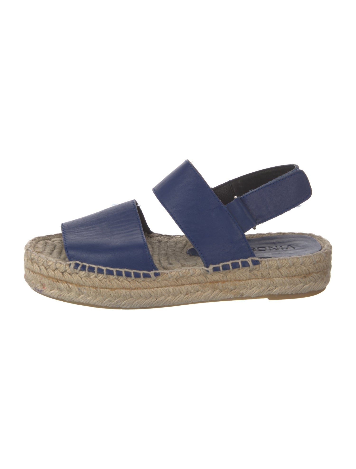 Vince Leather Braided Accents Espadrilles