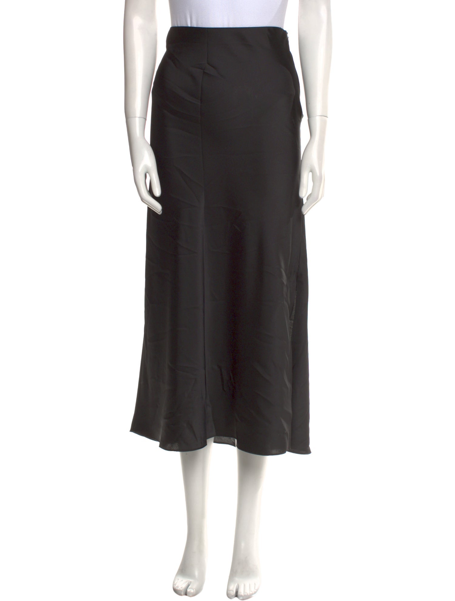 Vince Ruffle Embellishment Midi Length Skirt