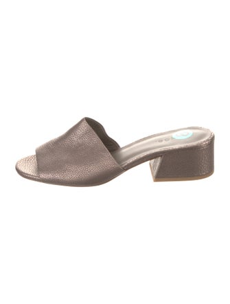 Vince Leather Slides